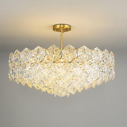 Snowflake Glass Pendant light Chandelier