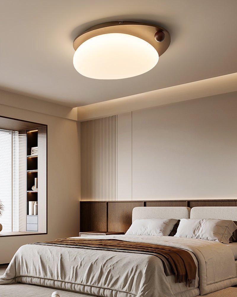 Wood Accent Ceiling Light