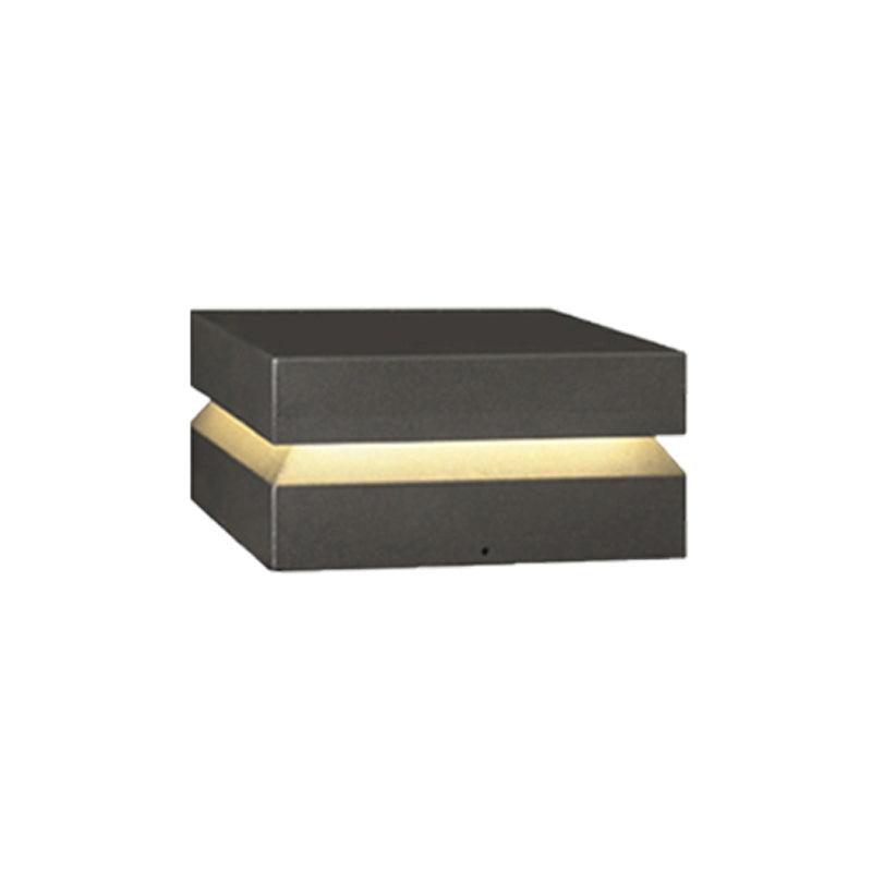 Square Post Floodlight Outdoor Light