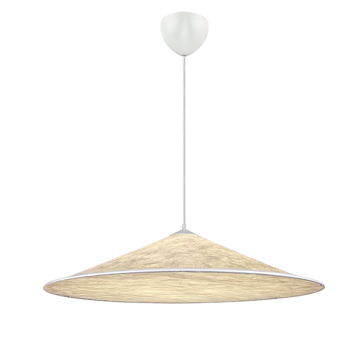 Solara Disc Silk Pendant Lamp