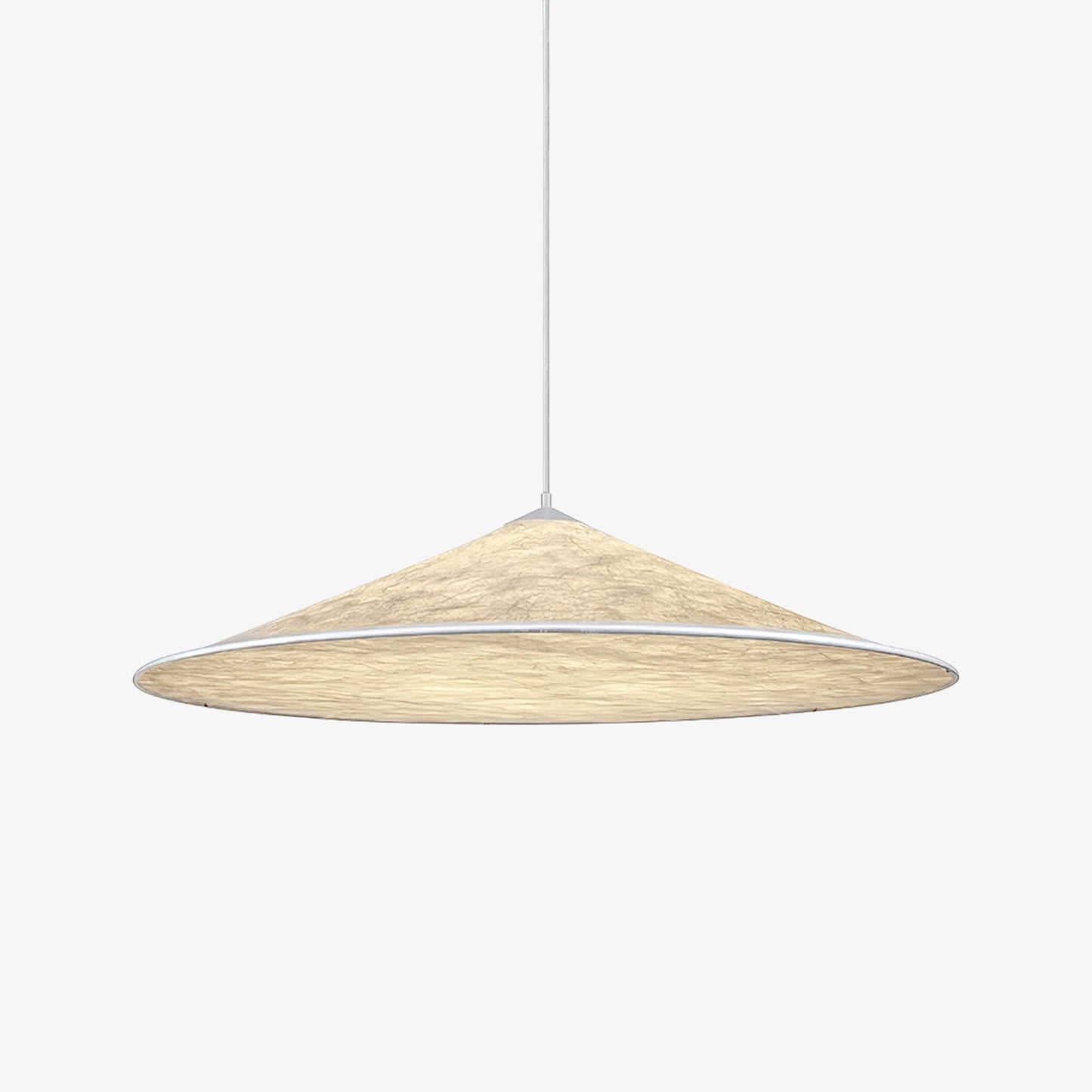 Solara Disc Silk Pendant Lamp
