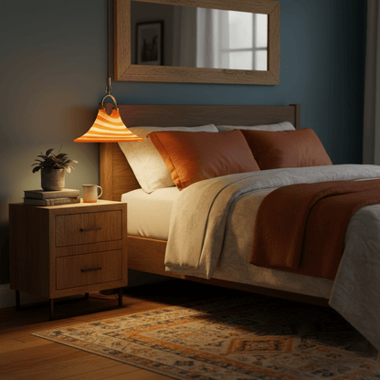 Solari Swirl Glass Pendant Light