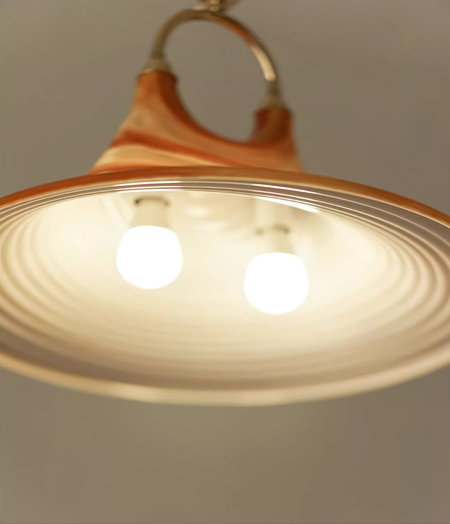 Solari Swirl Glass Pendant Light