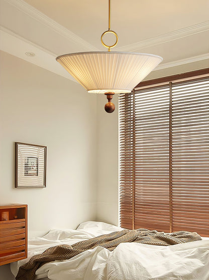 Solaria Pleated Pendant Light