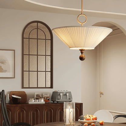 Solaria Pleated Pendant Light