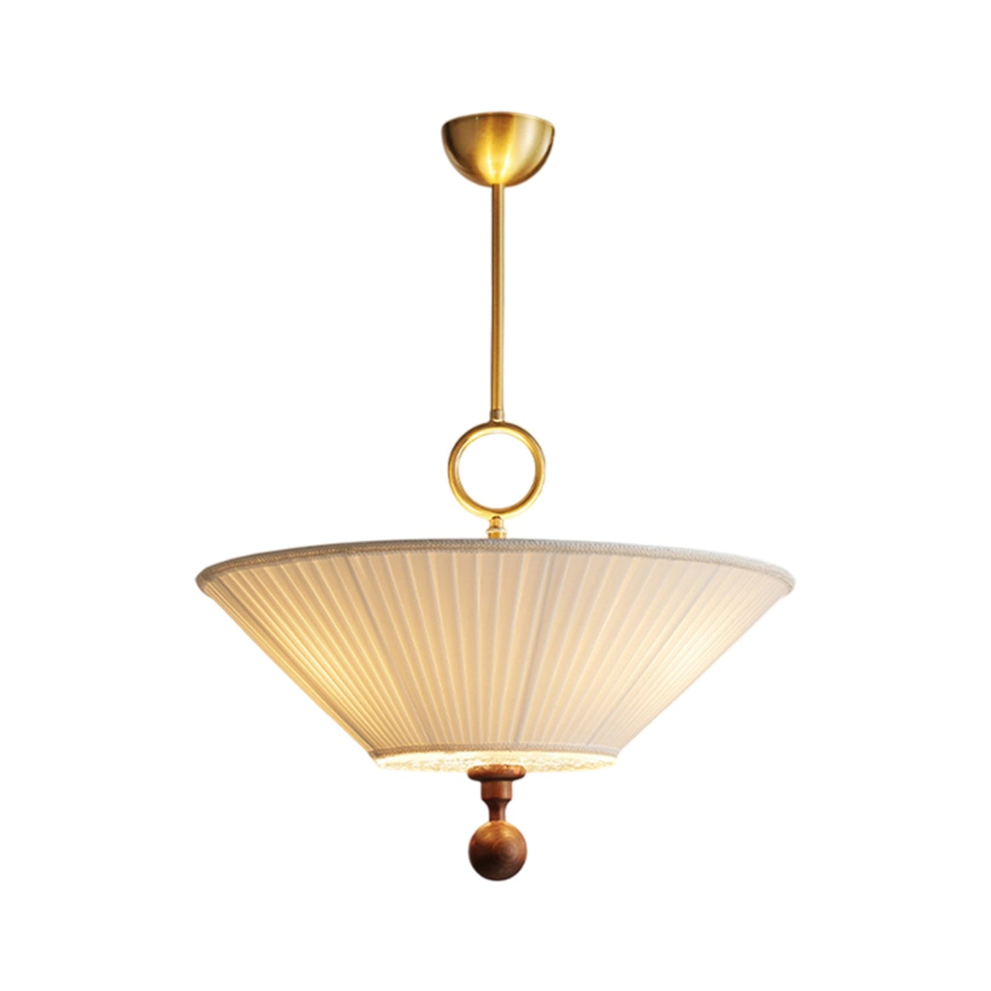 Solaria Pleated Pendant Light