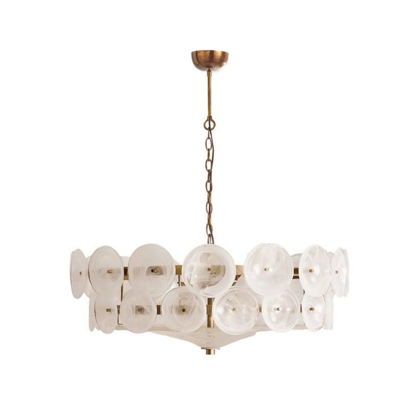 Solaris Disc Murano Candelabrum Chandelier