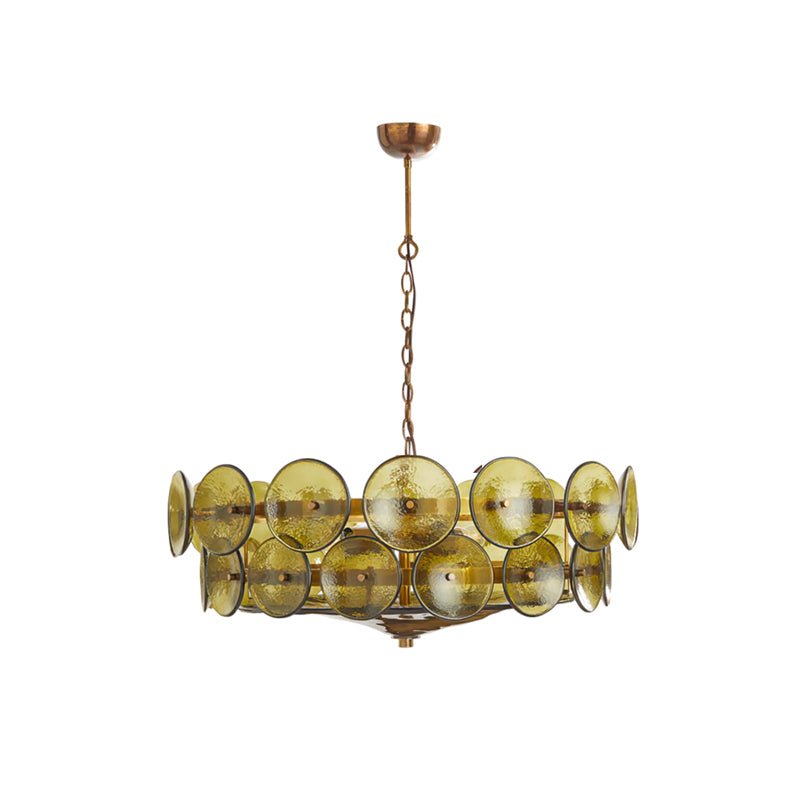 Solaris Disc Murano Candelabrum Chandelier