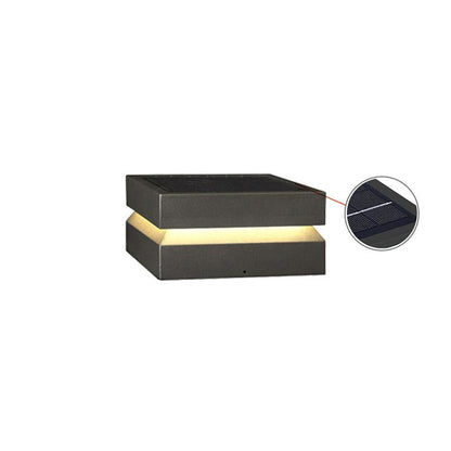 Square Post Floodlight Outdoor Light