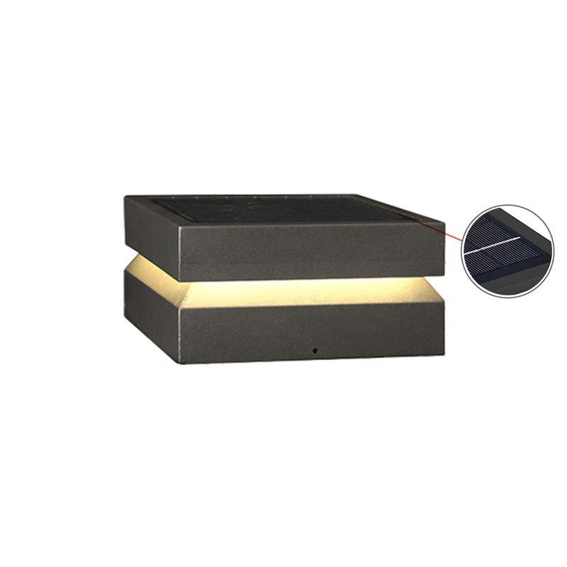 Square Post Floodlight Outdoor Light