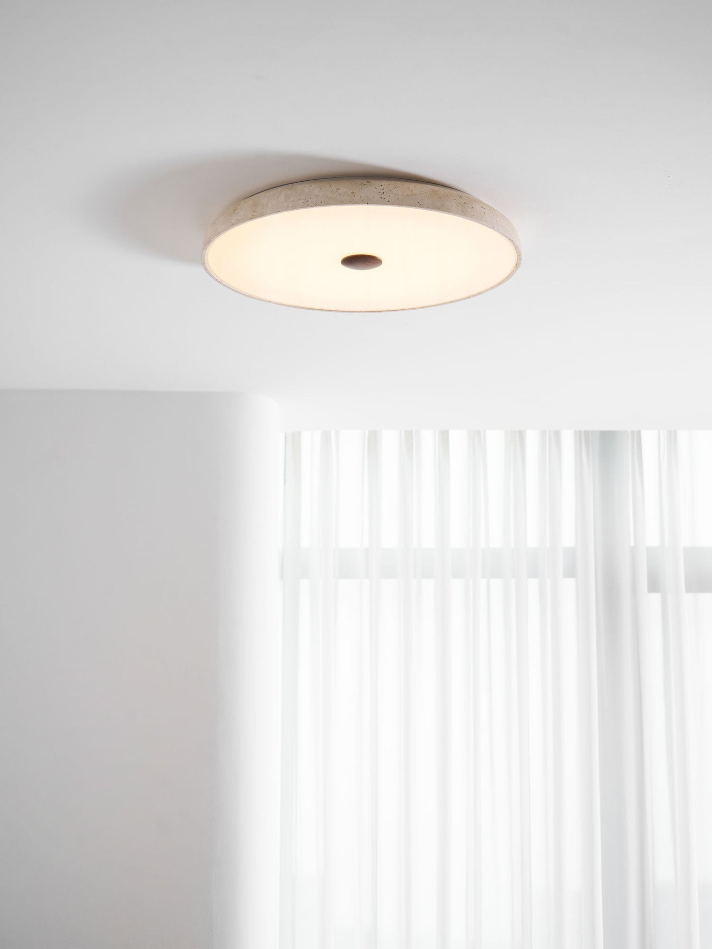 Solaro Travertine Ceiling Lamp