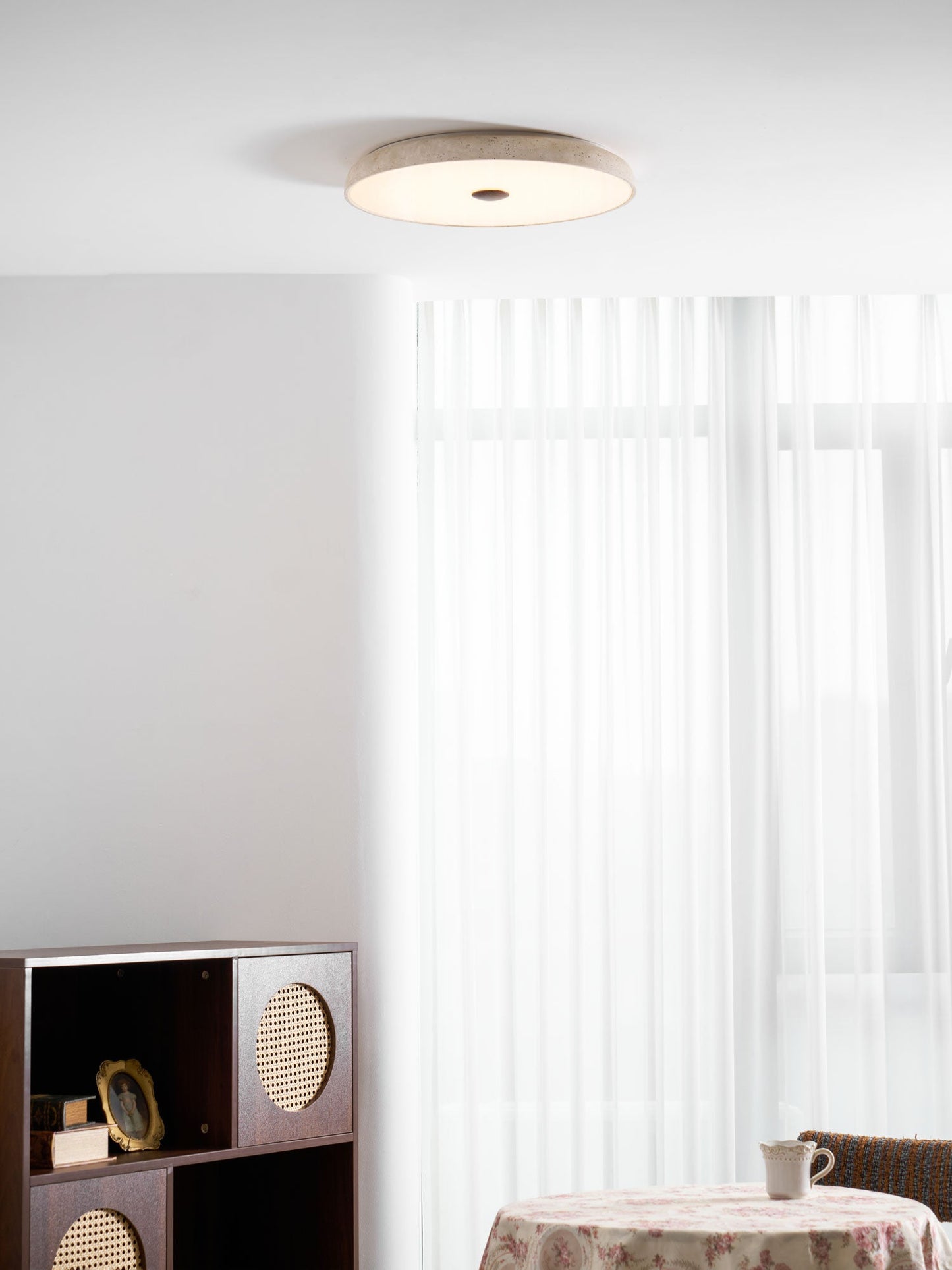 Solaro Travertine Ceiling Lamp