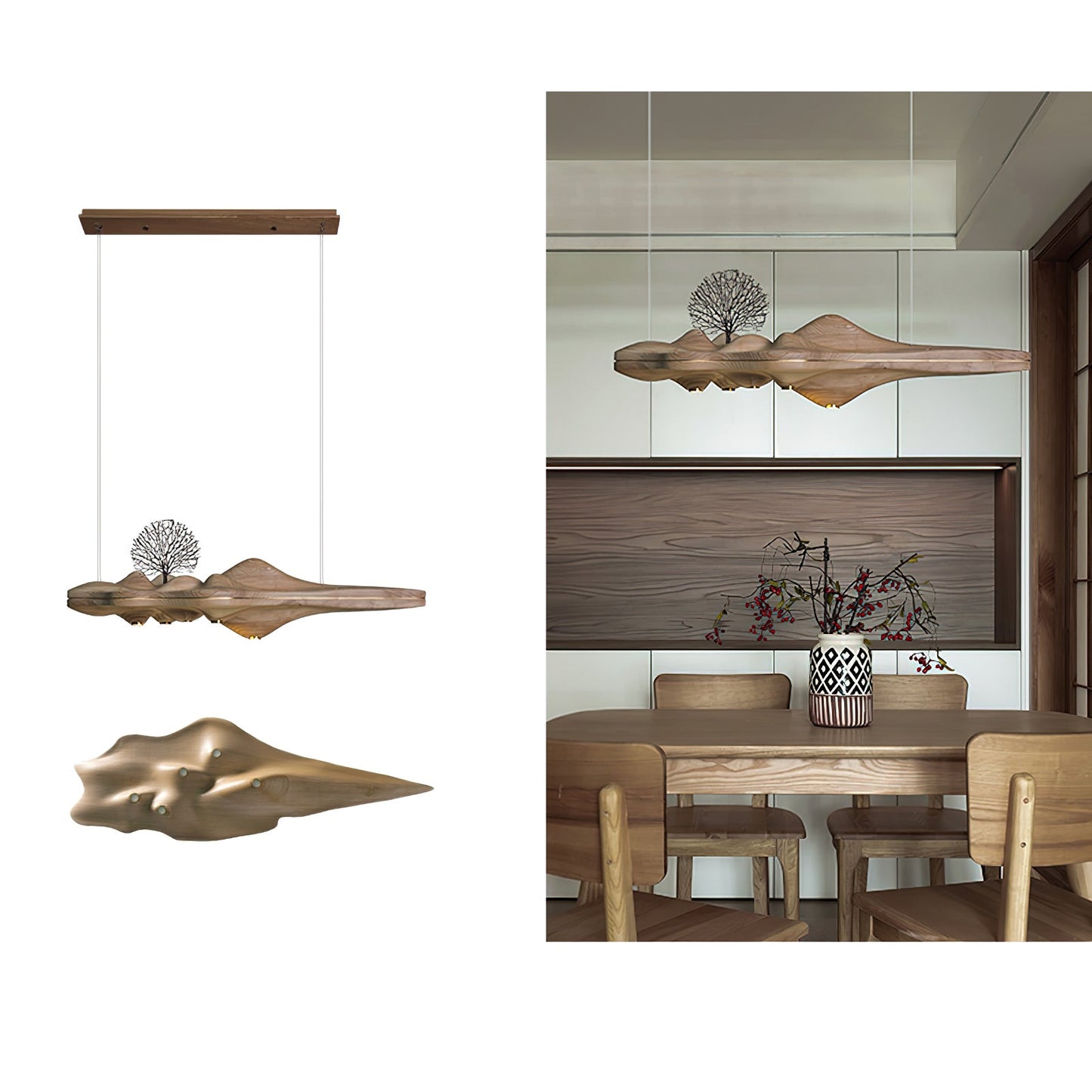 Solitude Hanging light Pendant Lamp