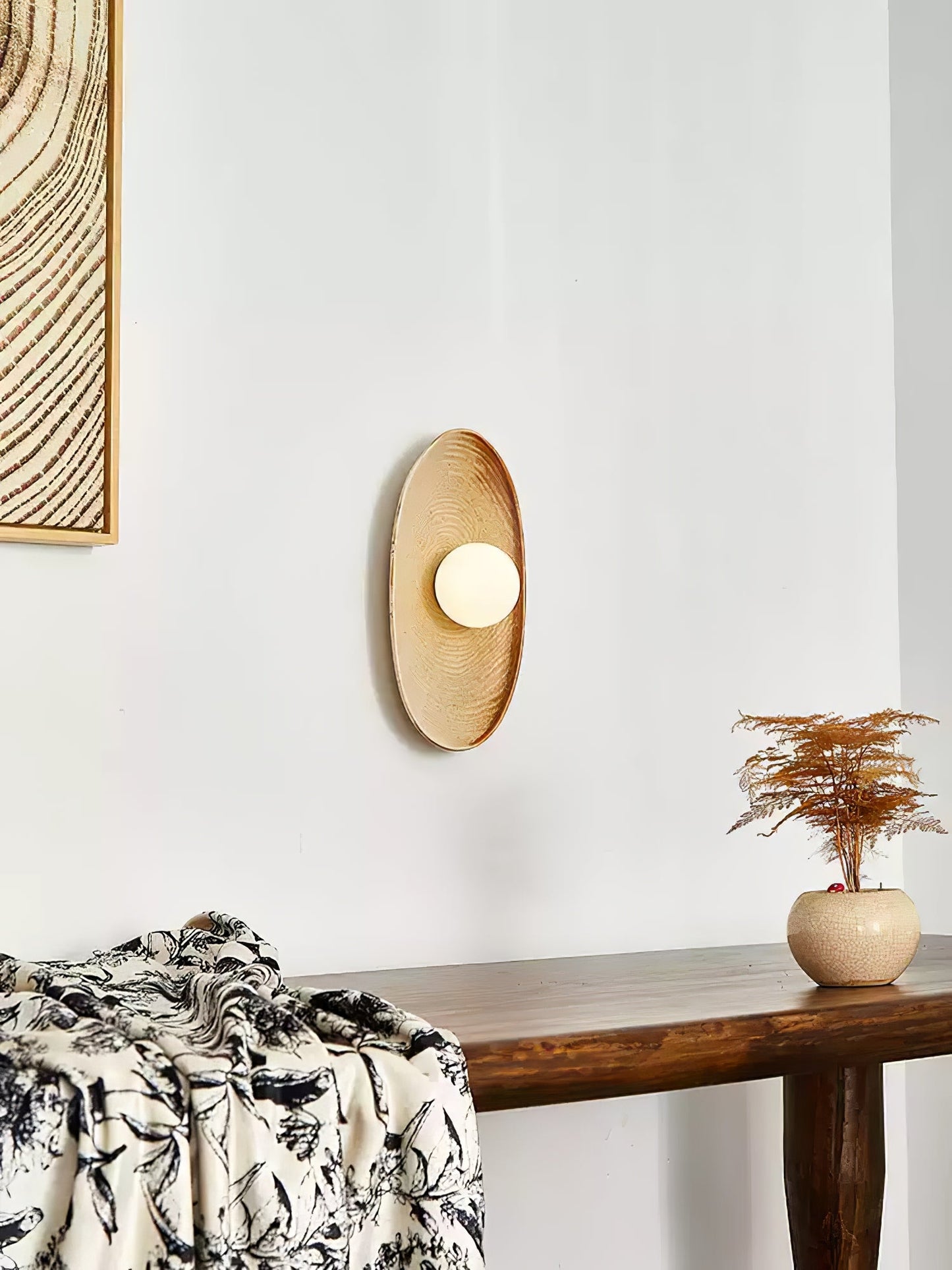 Solstice Swirl Wall Lamp