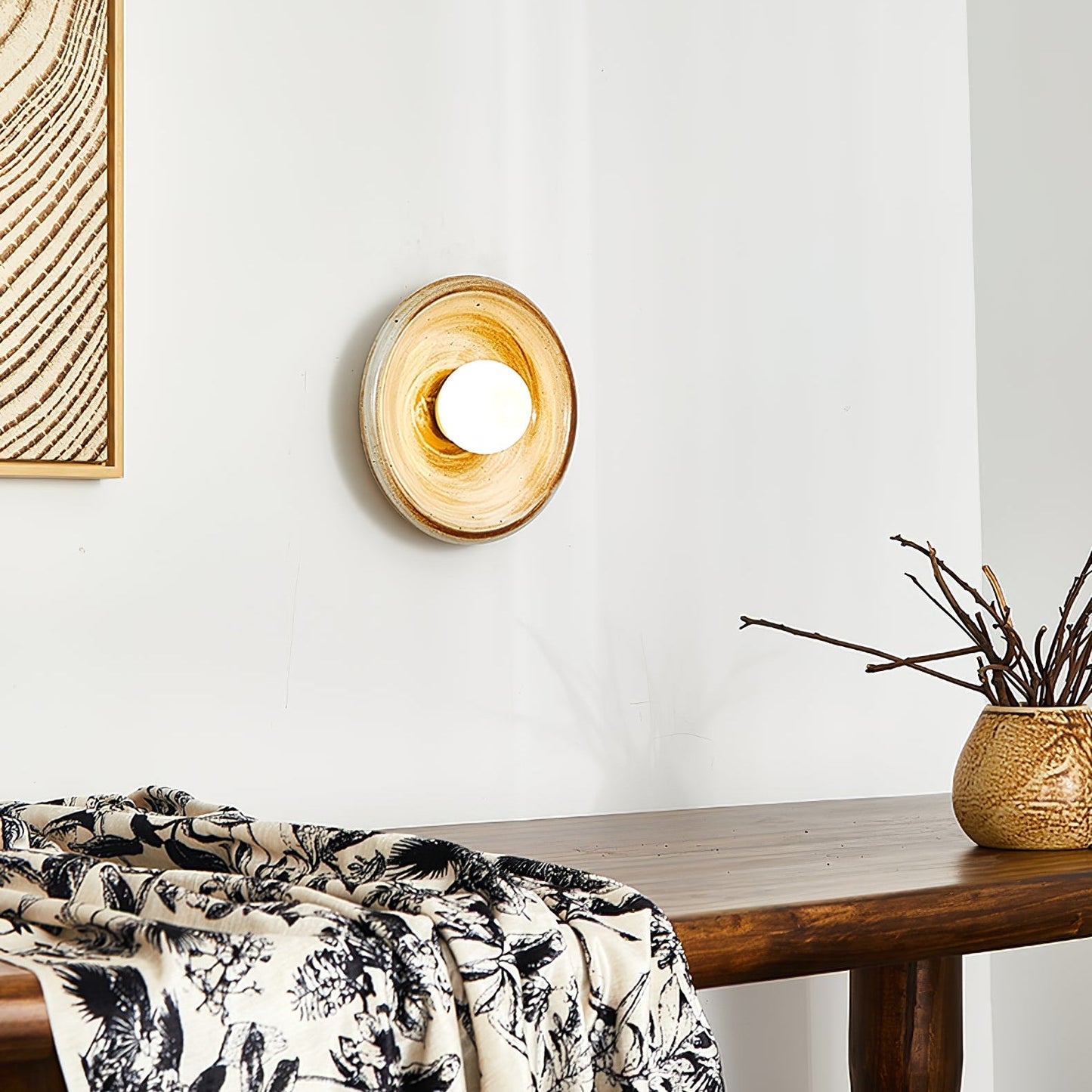 Solstice Swirl Wall Lamp