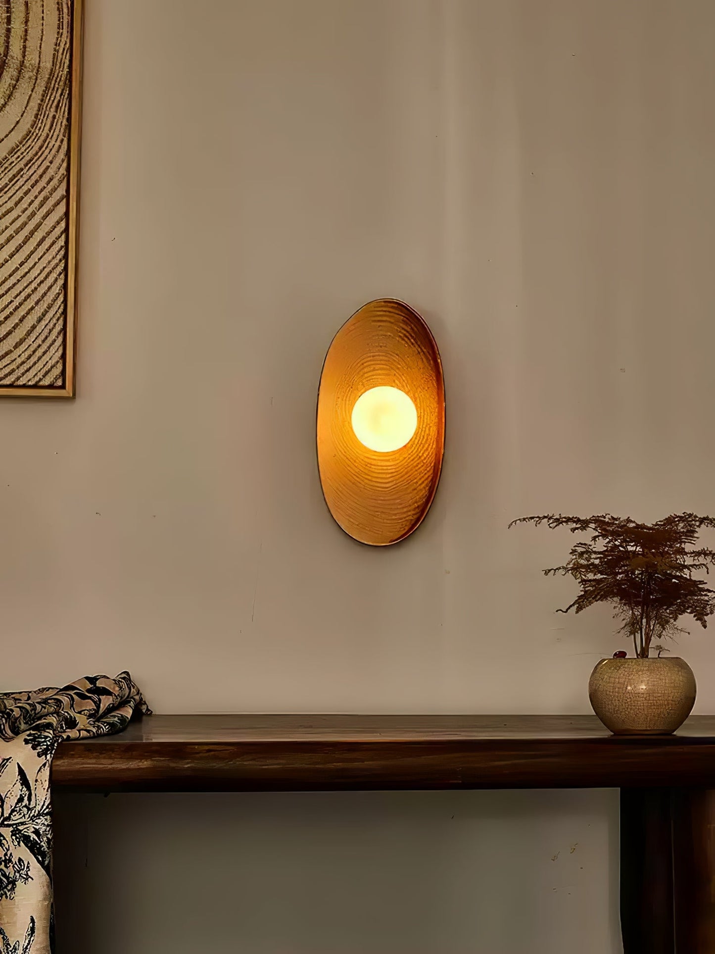 Solstice Swirl Wall Lamp