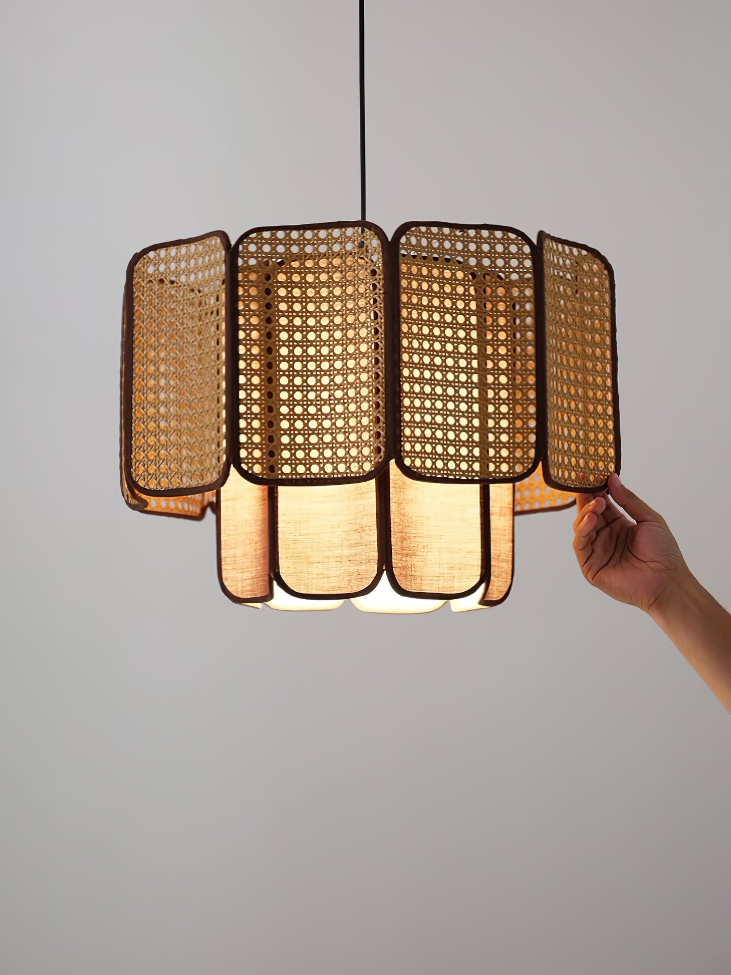 Soltera Woven Swag Pendant Lamp