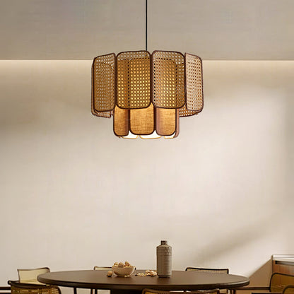 Soltera Woven Swag Pendant Lamp