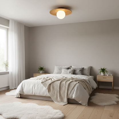 Soluna Wood Ceiling Light