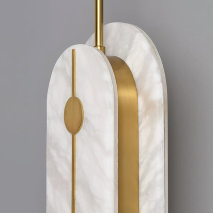 Solvane Alabaster Wall Sconce