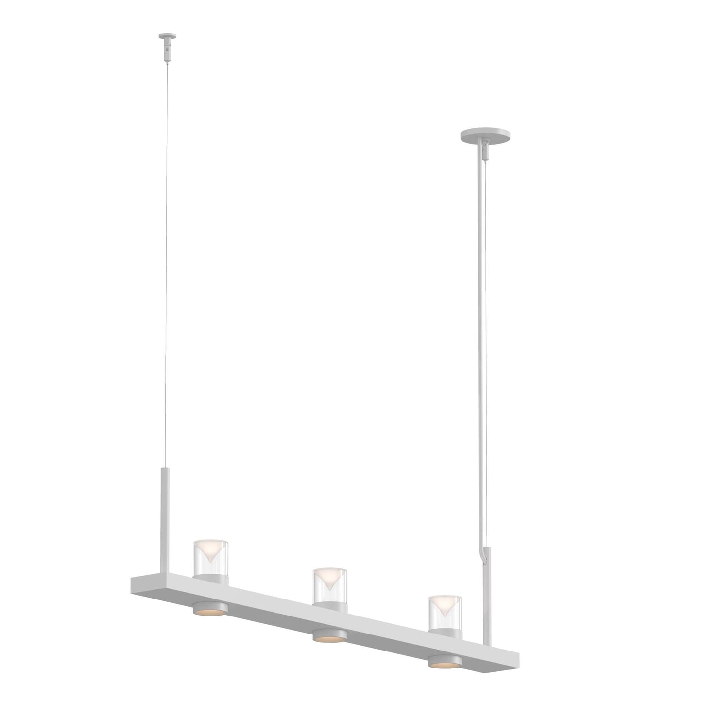 Sonneman Robert Sonneman Intervals 48 Inch 3 Light Led Linear Suspension Light Cp198152