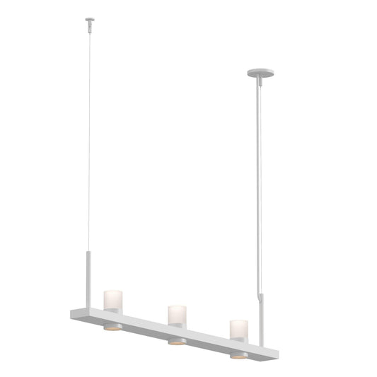 Sonneman Robert Sonneman Intervals 48 Inch 3 Light Led Linear Suspension Light Cp198153