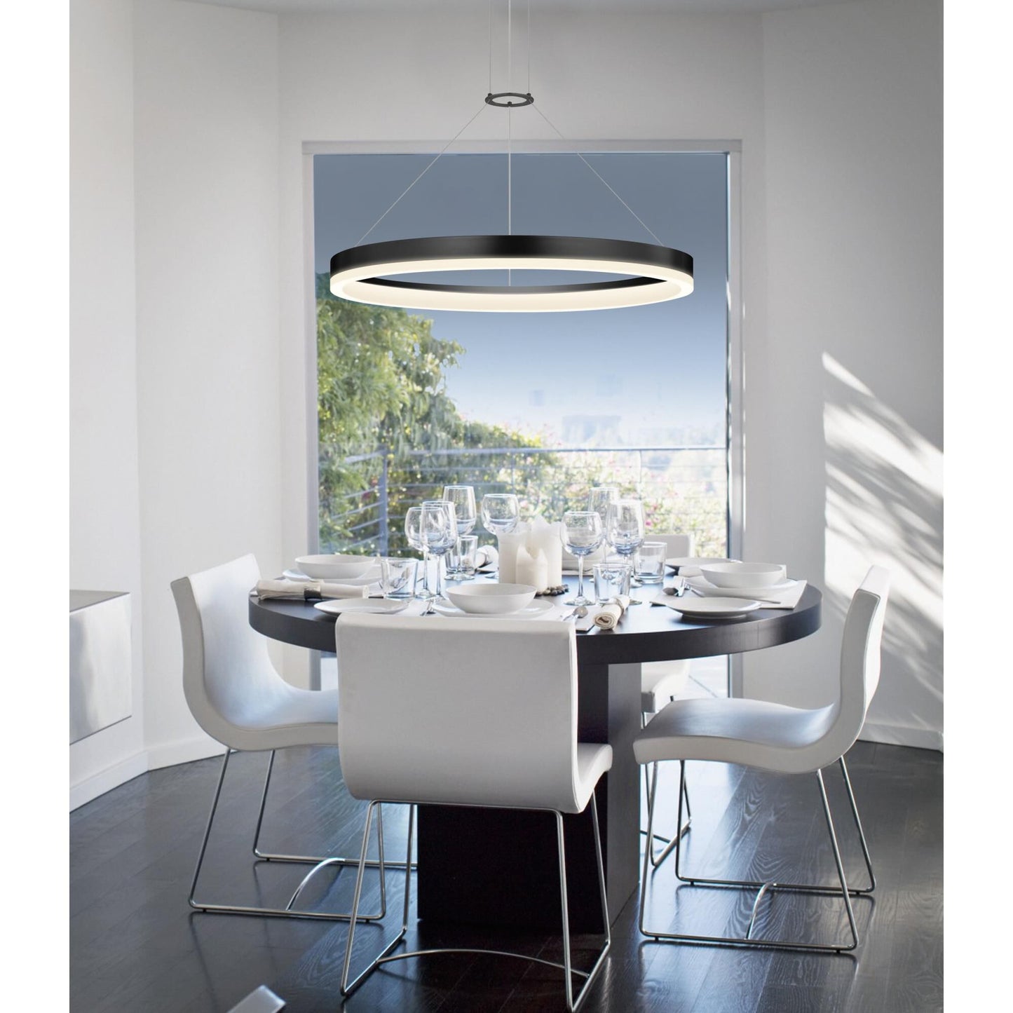 Sonneman Robert Sonneman Corona 24 Inch Led Large Pendant Cp36554