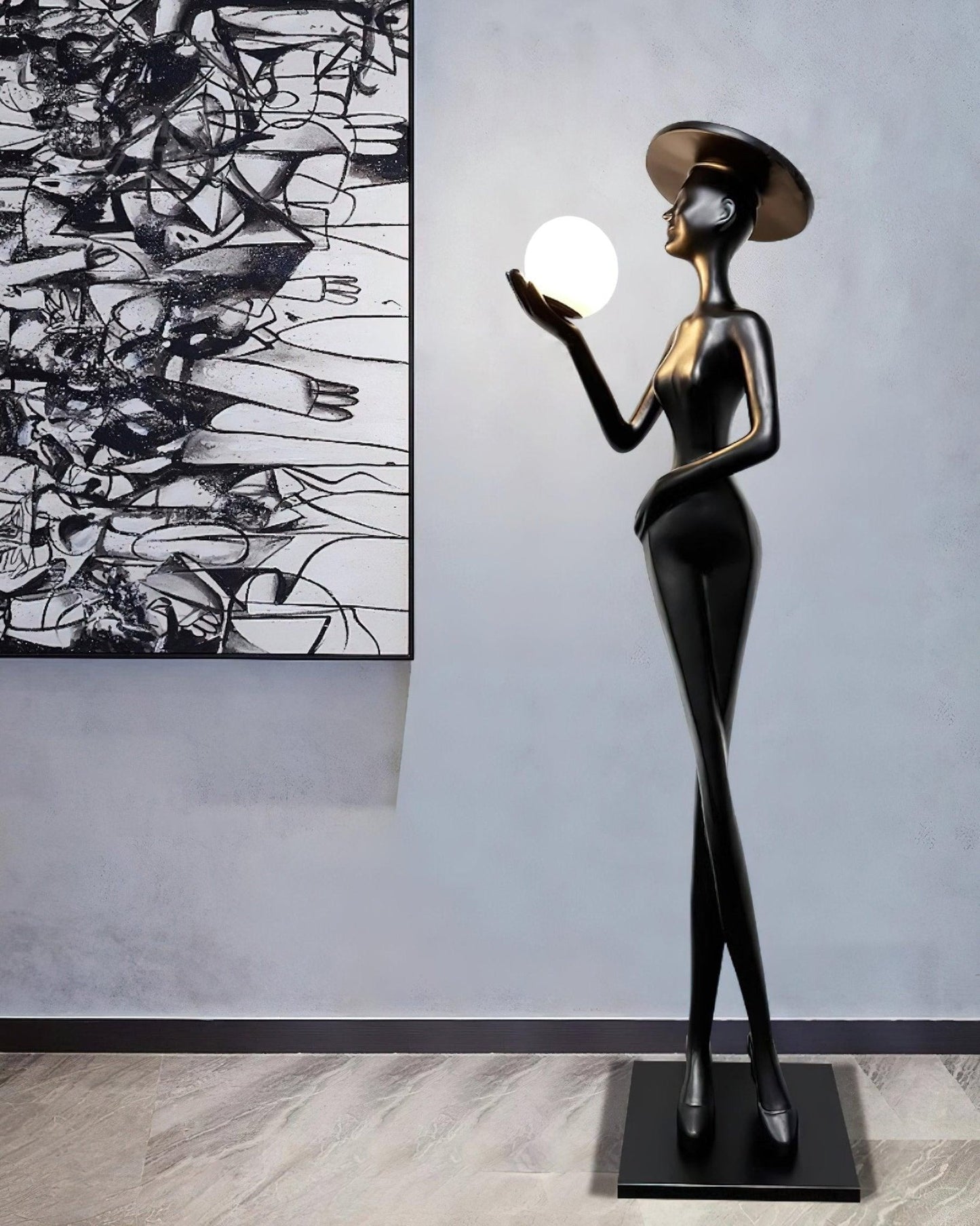 Sophia Elegance Sculpture Floor-mounted Lamp Floor Lamp