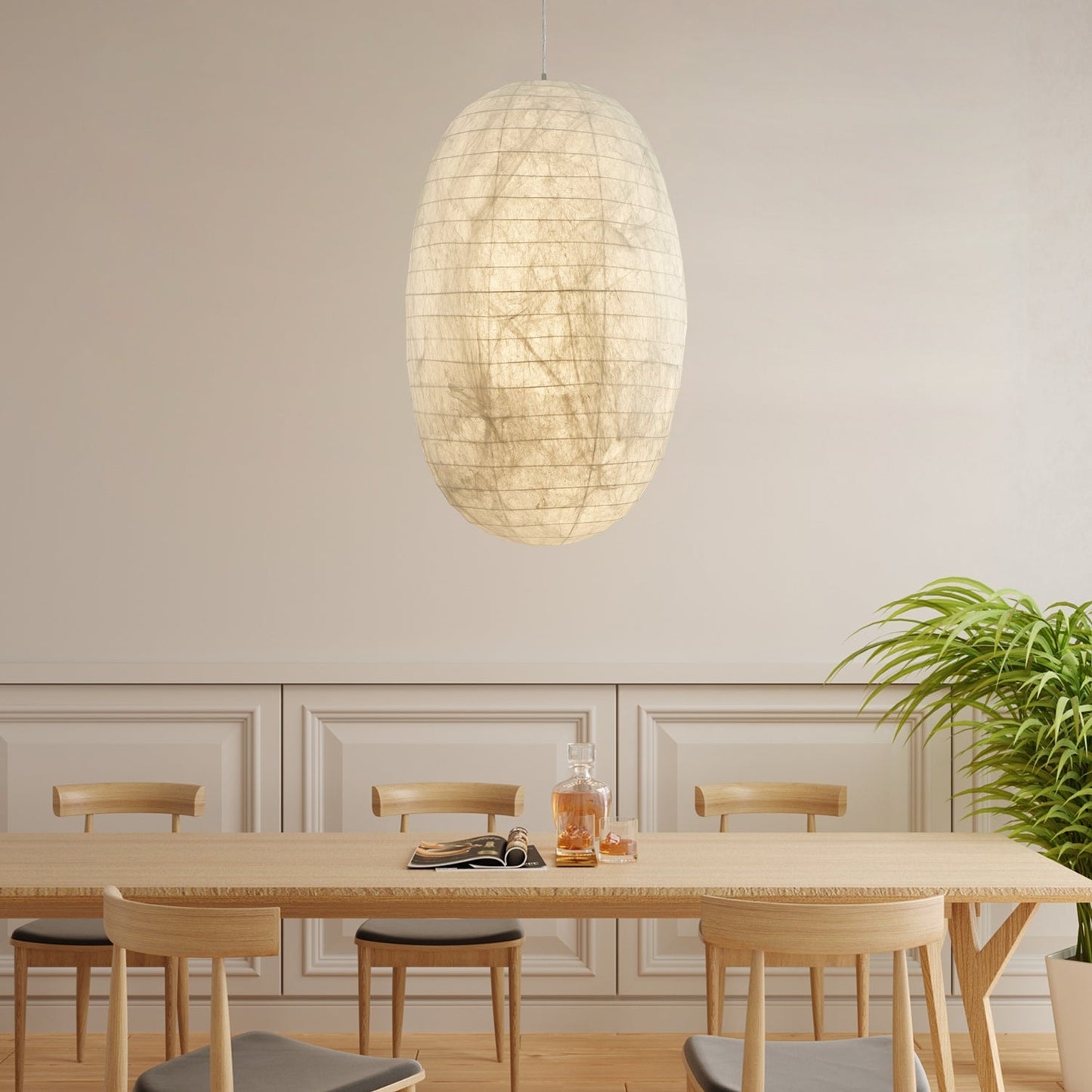 Sophia Silk Houselight Pendant Lamp