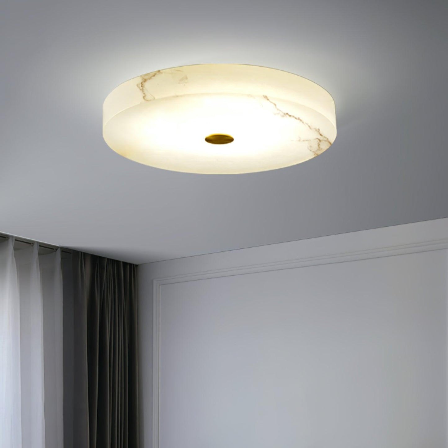 Sophie Alabaster Overhead light Ceiling Lamp