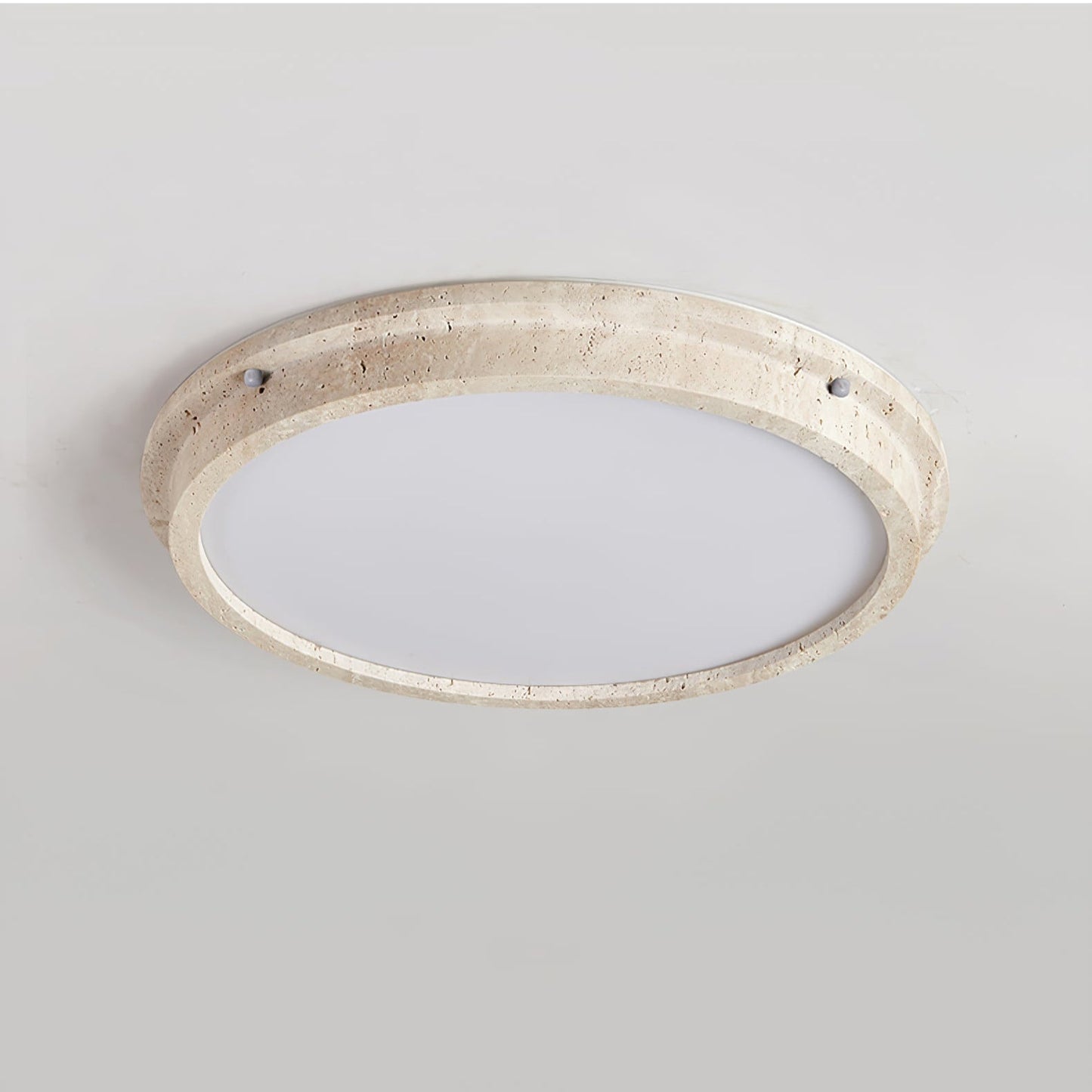 Soren Travertine Ceiling Lamp