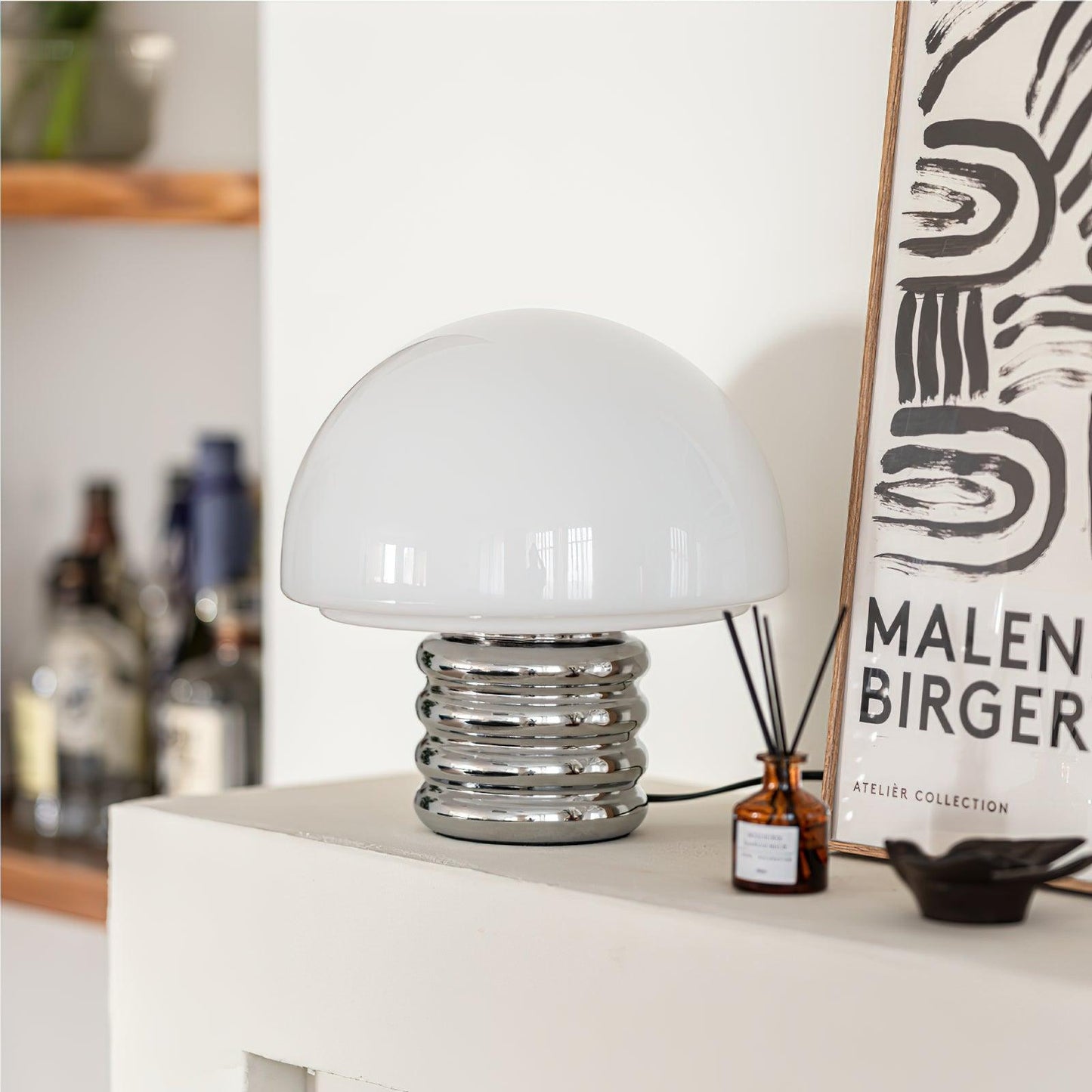 Space Age Mushroom Bedside lamp Table Lamp