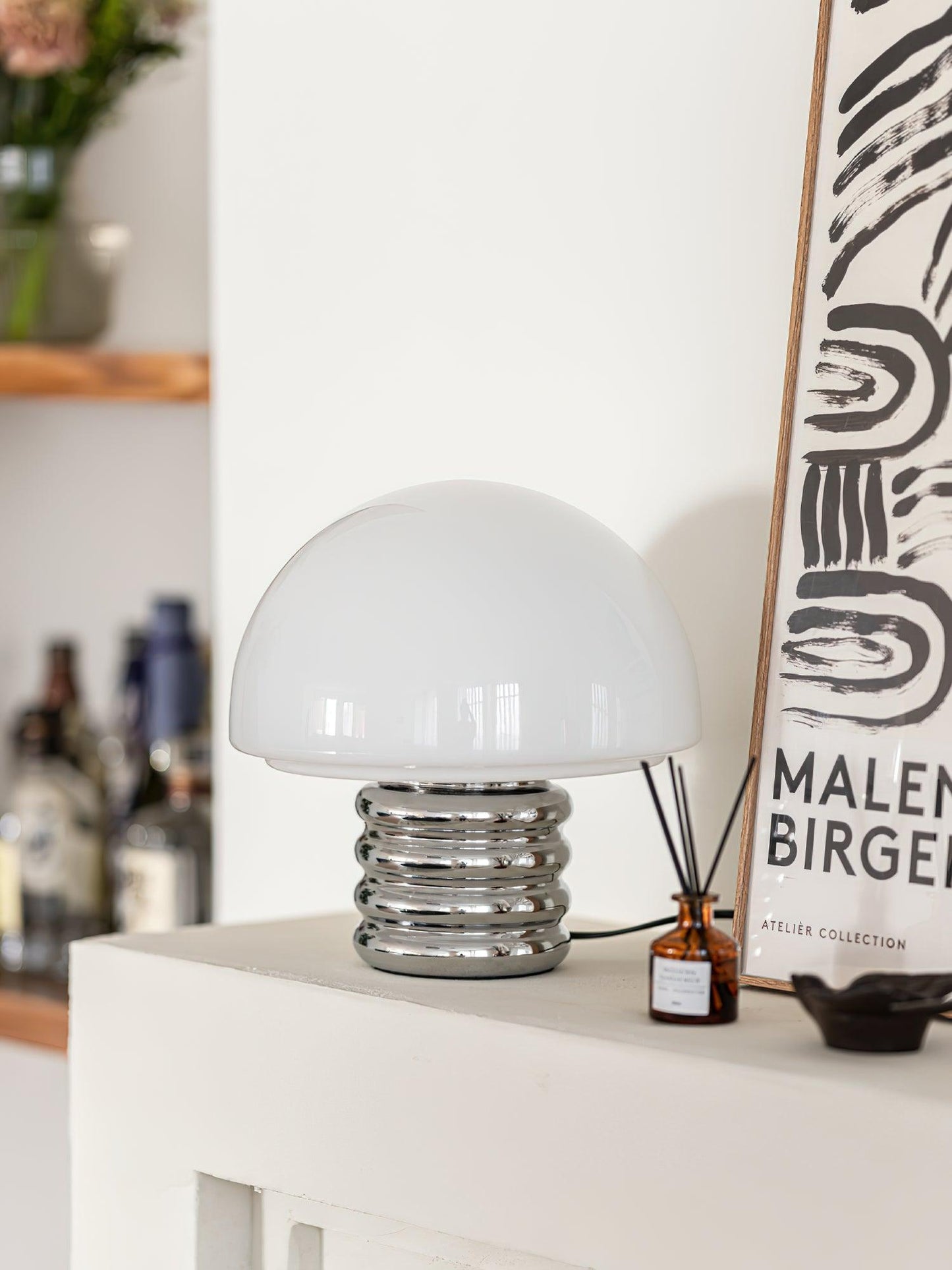 Space Age Mushroom Bedside lamp Table Lamp