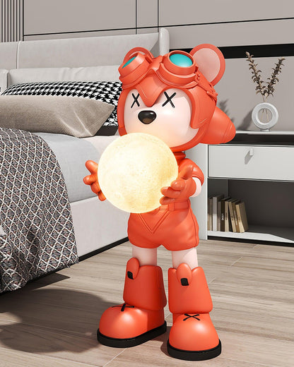 Space Bear Built-in Battery Standing Lamp Floor Lamp