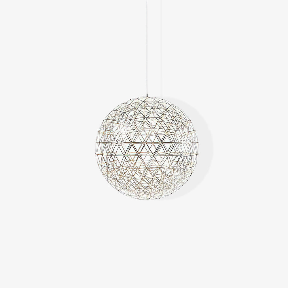 Silver Spark Ball Houselight Pendant Light