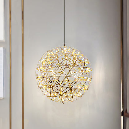 Gold Spark Ball Drop light Pendant Light