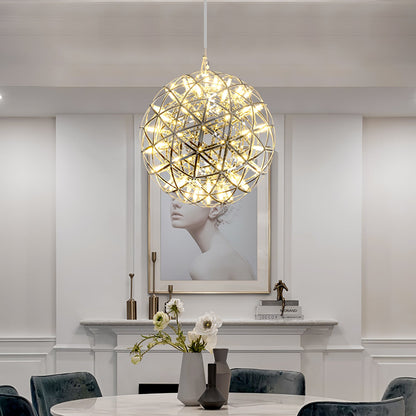 Gold Spark Ball Drop light Pendant Light