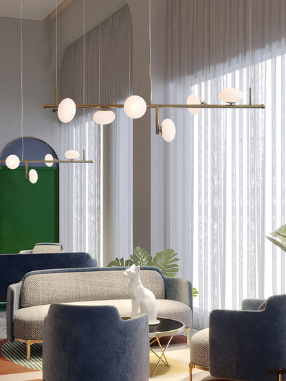 Sphere Balance Gasolier Chandelier