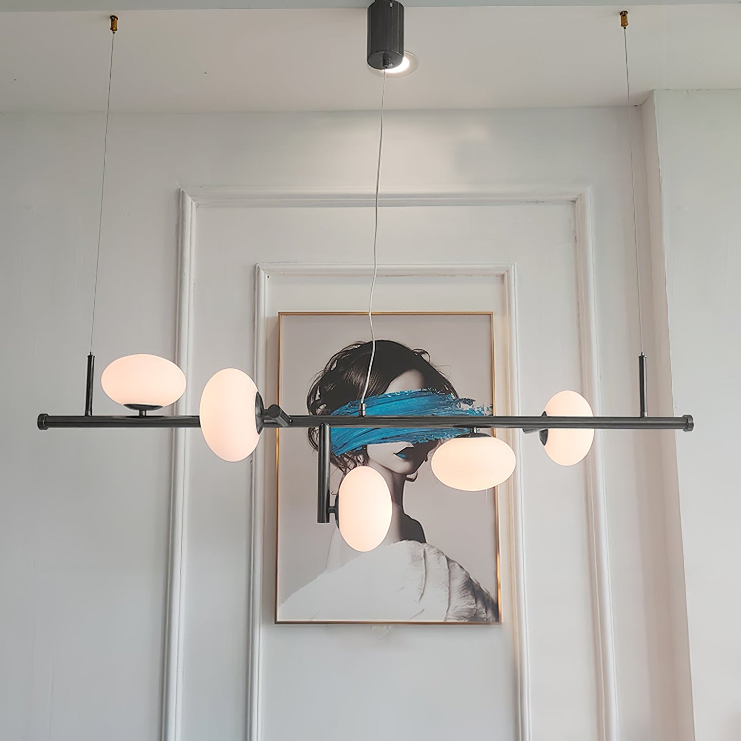 Sphere Balance Gasolier Chandelier