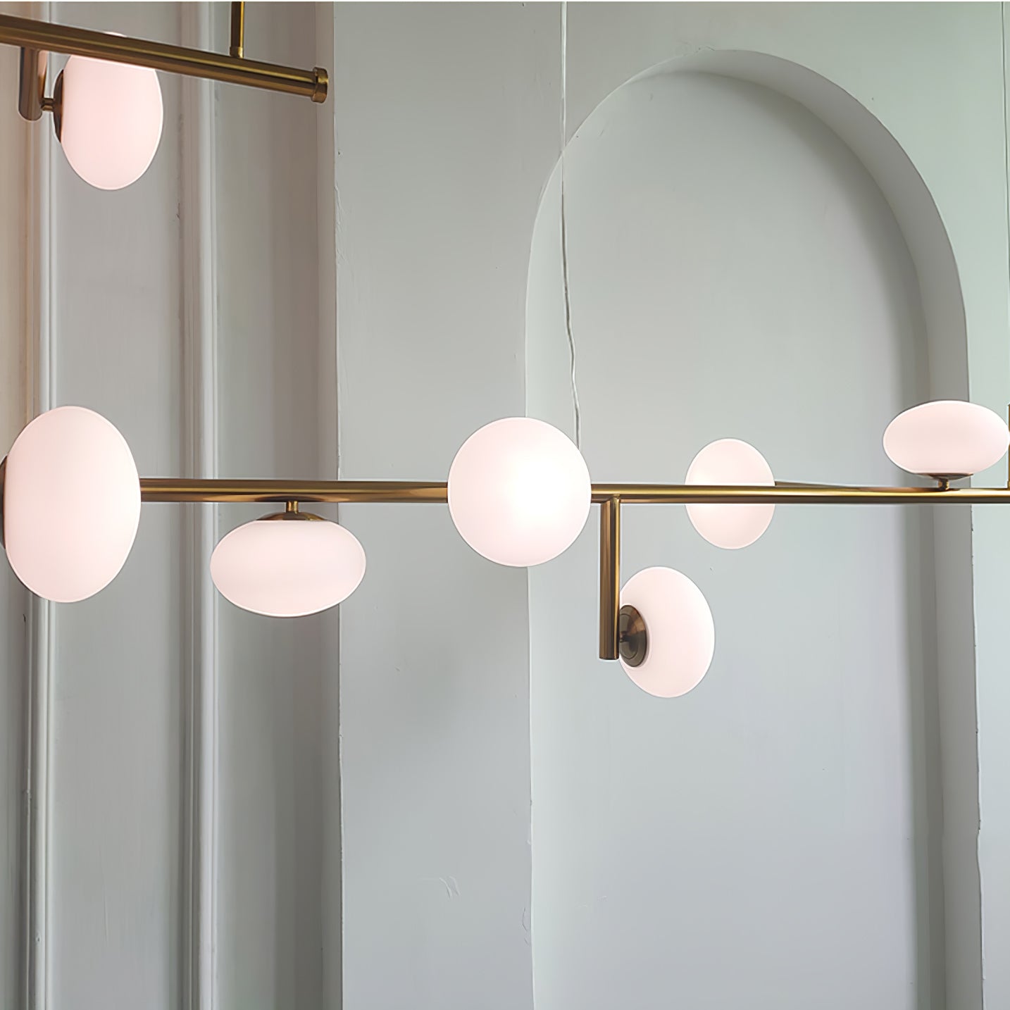 Sphere Balance Gasolier Chandelier