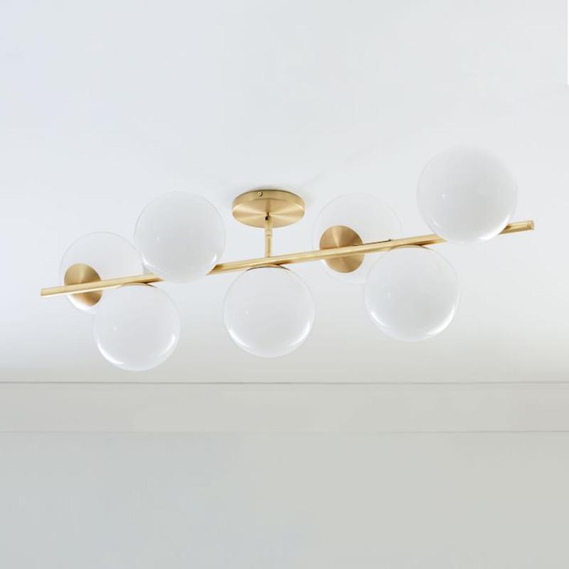 Sphere & Stem Candelabrum Chandelier