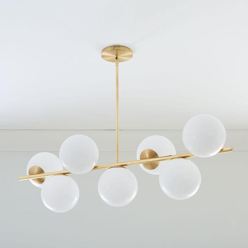 Sphere & Stem Candelabrum Chandelier