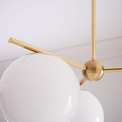 Sphere & Stem Candelabrum Chandelier