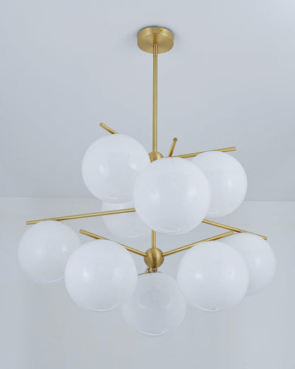 Sphere & Stem Candelabrum Chandelier