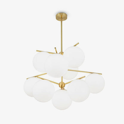 Sphere & Stem Candelabrum Chandelier