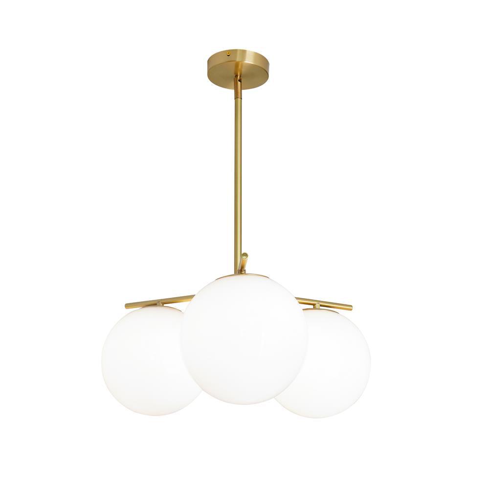 Sphere & Stem Candelabrum Chandelier