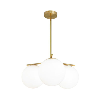 Sphere & Stem Candelabrum Chandelier