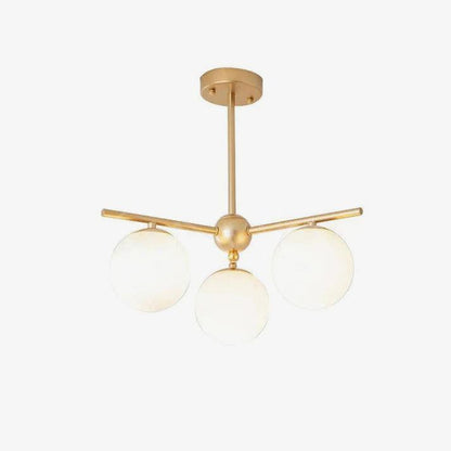 Sphere & Stem Candelabrum Chandelier