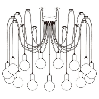 Spider Ceiling Electrolier Chandelier