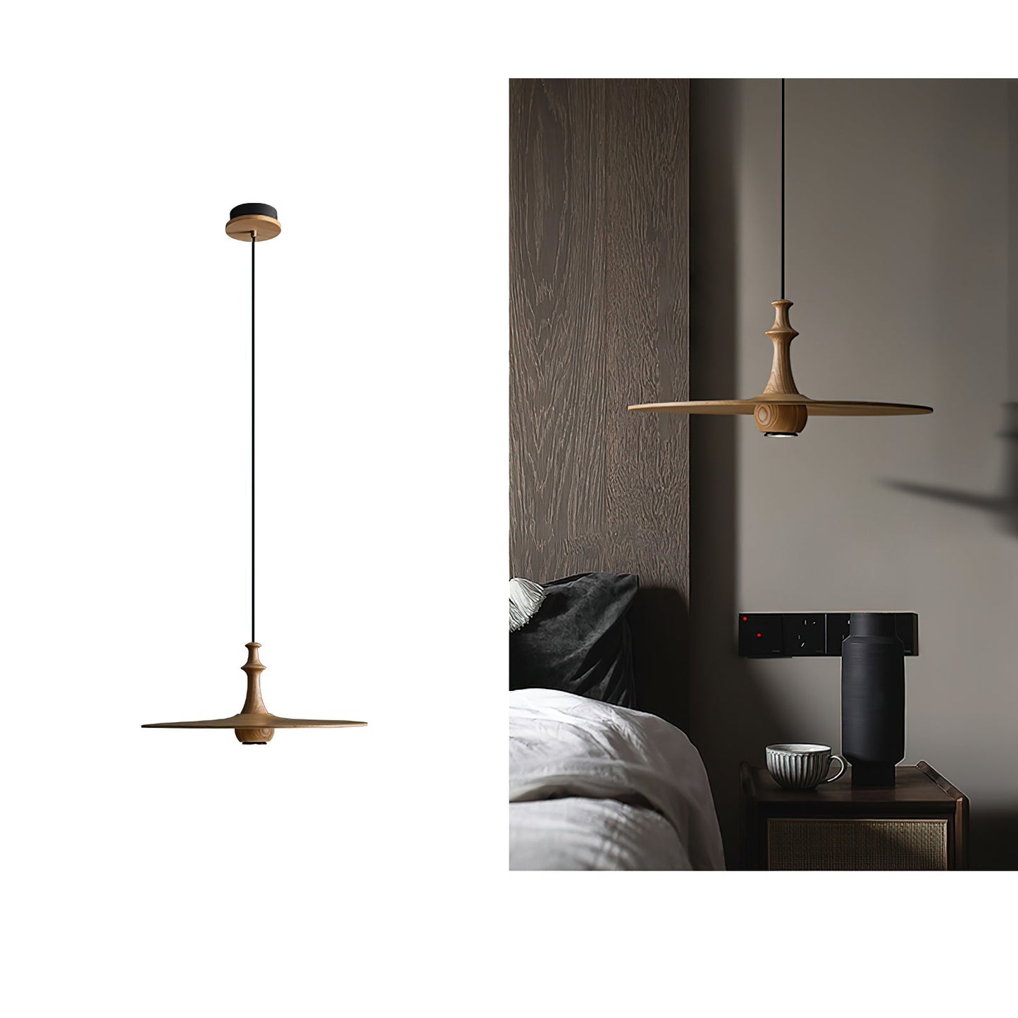 Spindle Disc Drop light Pendant Lamp